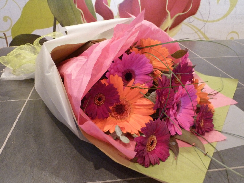 Funky Gerbera Bouquet