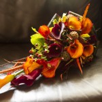 calla shower bouquet