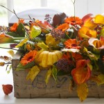 autumn wooden crate ceremony design