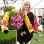 charlotte murrant with her jockey silk charlotte murrant with her jockey silk